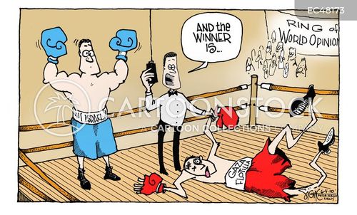 Boxing Sponsor Cartoons and Comics - funny pictures from CartoonStock