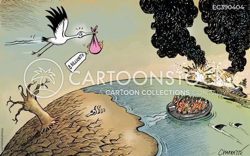 Global Population Cartoons and Comics - funny pictures from CartoonStock