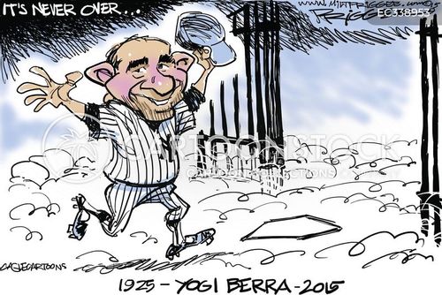 Granlund cartoon: Yogi Berra tribute