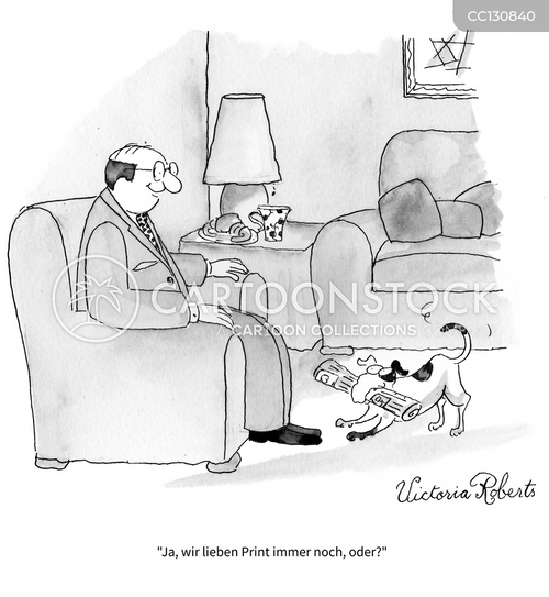 Cartoons und Karikaturen mit Ebook