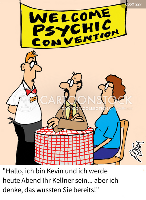 Cartoons und Karikaturen mit Psychische Gaben
