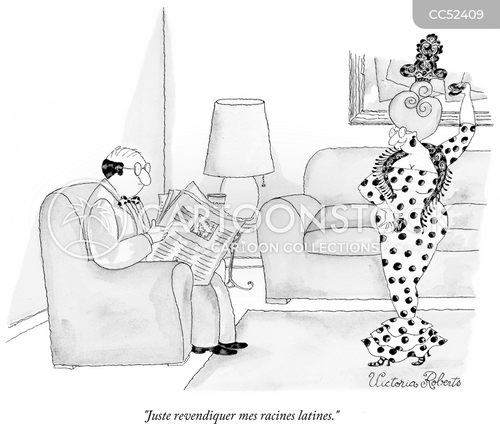 Les Racines Cartoon Dessins humoristique et caricaturés avec Cours De Salsa