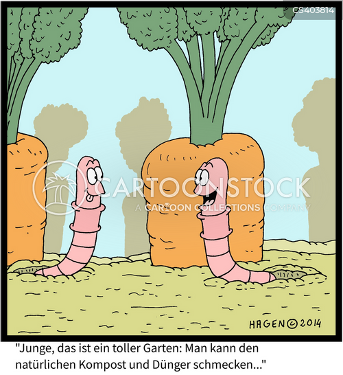 Cartoons und Karikaturen mit Dnger
