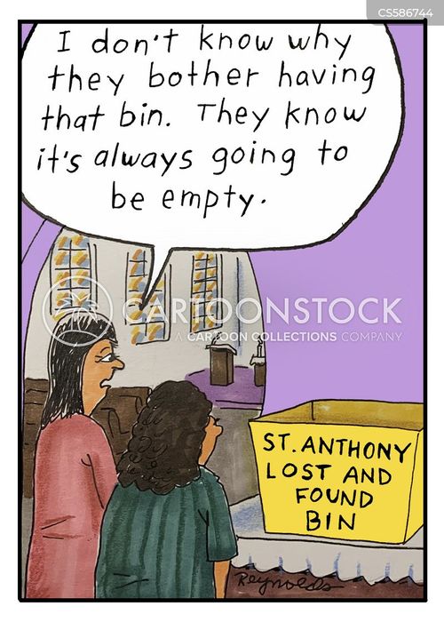 St. Anthony Of Padua Cartoons and Comics - funny pictures from CartoonStock