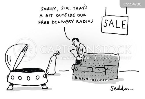 Free Delivery Cartoons and Comics - funny pictures from CartoonStock