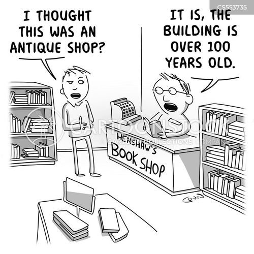 Antique Shop Cartoons and Comics - funny pictures from CartoonStock