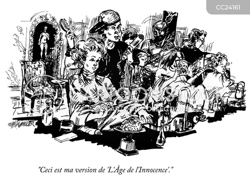 Dessins humoristique et caricaturés avec L'âge De L'innocence