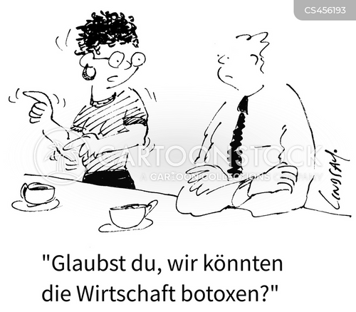 Cartoons und Karikaturen mit Botox