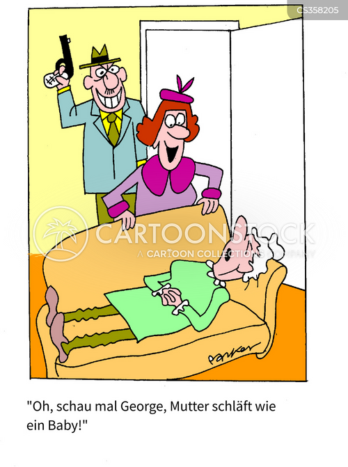 Cartoons und Karikaturen mit Tote Mutter