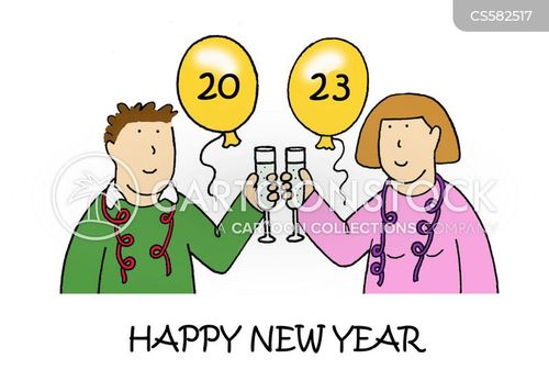 New Year Eve Cartoons and Comics - funny pictures from CartoonStock