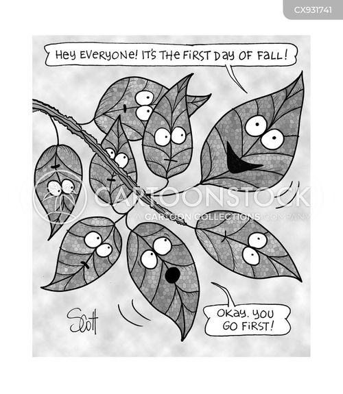 Seasonal Transition Cartoons and Comics - funny pictures from CartoonStock