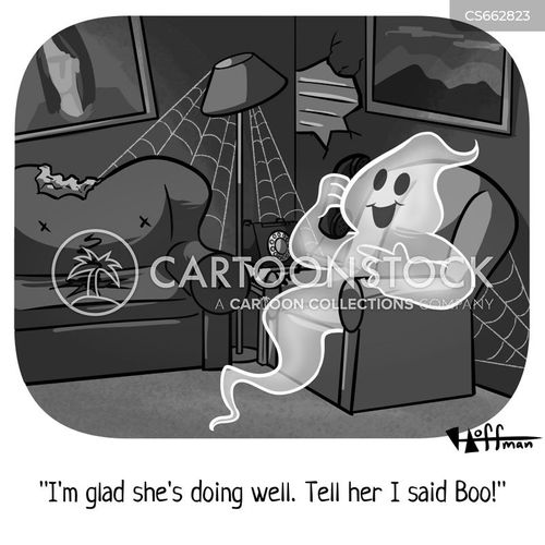 Tell Her I Said Boo Cartoons and Comics - funny pictures from CartoonStock