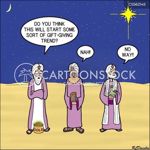 The Magi Cartoons and Comics - funny pictures from CartoonStock