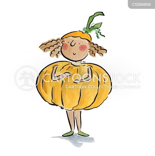 Joyful boy in vampire costume carving pumpkin, Halloween masquerade,  entertain, Stock image