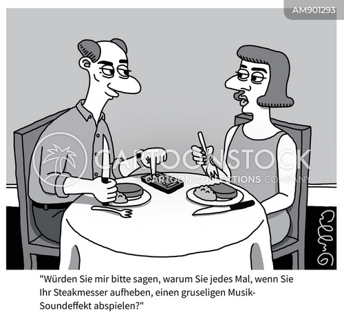 Murmuring Cartoon Cartoons und Karikaturen mit Auditive Sensorische Deprivation