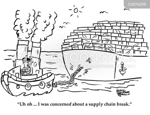 2021 Global Supply Chain Crisis Cartoons and Comics - funny