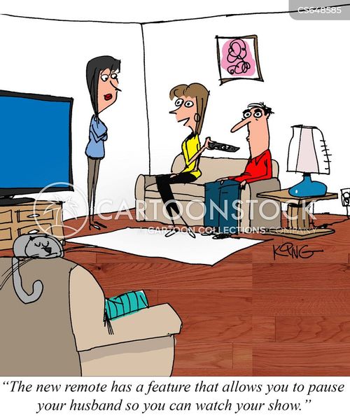 Remote Cartoons and Comics - funny pictures from CartoonStock