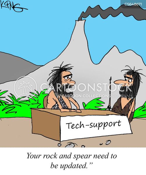 Technology Adoption Cartoons and Comics - funny pictures from CartoonStock