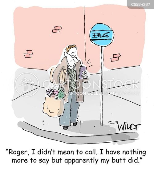 Pocket Dialing Cartoons and Comics - funny pictures from CartoonStock