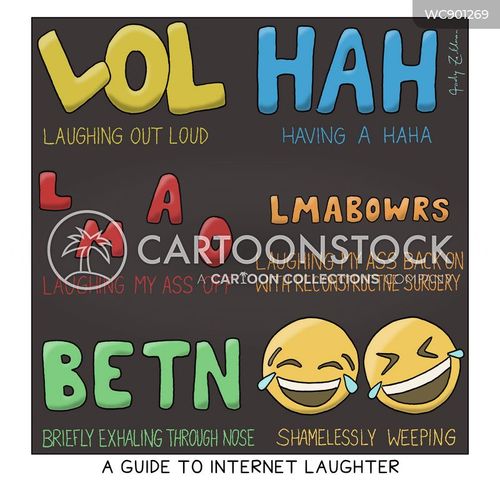 LOL - Laughing Out Loud is an Initialism for Laughing Out Loud and a  Popular Element of Internet Slang, Text Acronym Concept Stock Illustration  - Illustration of joke, creative: 269686231