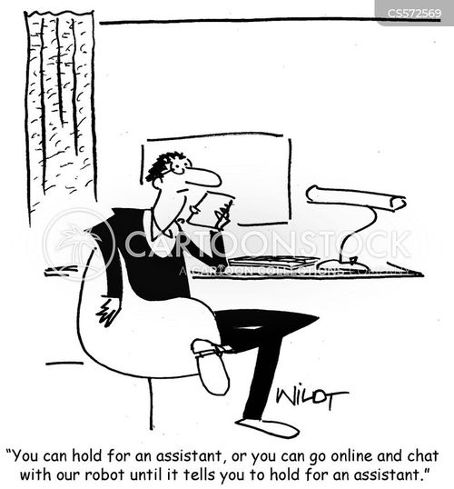 Call Handler Cartoons and Comics - funny pictures from CartoonStock