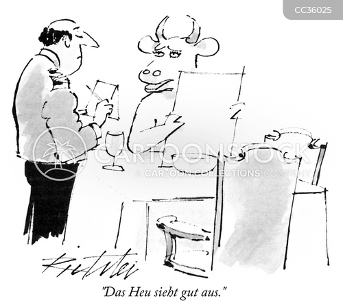 Cartoons und Karikaturen mit Tierverdauung
