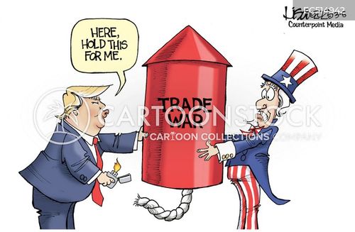Protectionist Policy Cartoons and Comics - funny pictures from CartoonStock