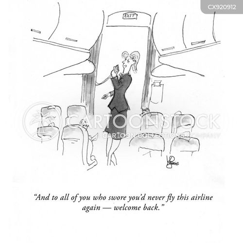 Airport Comfort Cartoons and Comics - funny pictures from CartoonStock