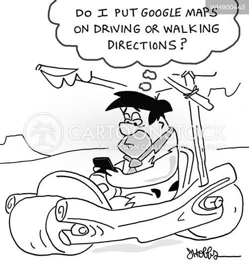 Google Maps Cartoons and Comics - funny pictures from CartoonStock