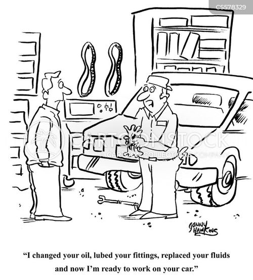 Auto Maintenance Cartoons and Comics - funny pictures from CartoonStock