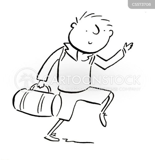 Traveling little boy clipart, Vacation graphics with suitcase and