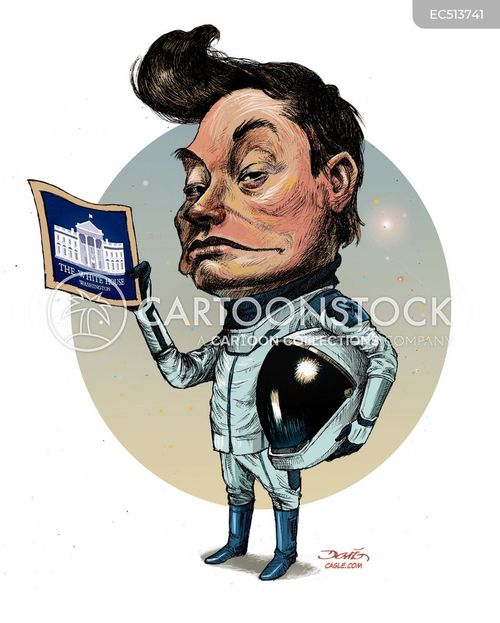 Elon Musk Cartoon Cartoons and Comics - funny pictures from CartoonStock