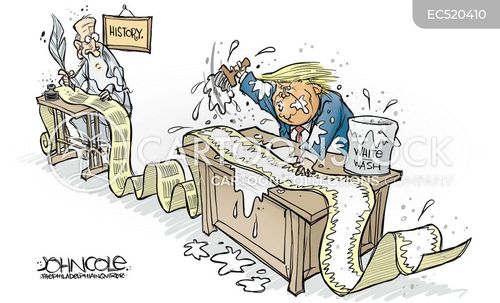 Distort History Cartoons and Comics - funny pictures from CartoonStock