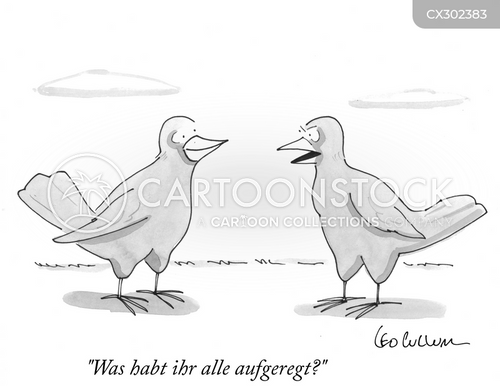 Cartoon Vogelgesang