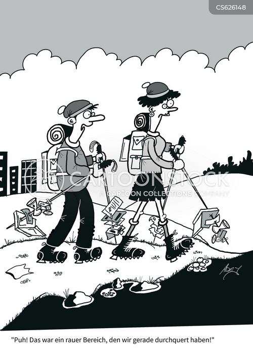 cartoons-und-karikaturen-mit-wandern