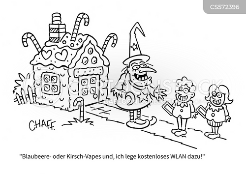 Cartoons und Karikaturen mit Vapes