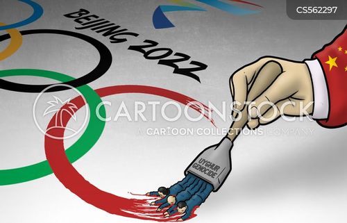 political cartoons 2022 olympics