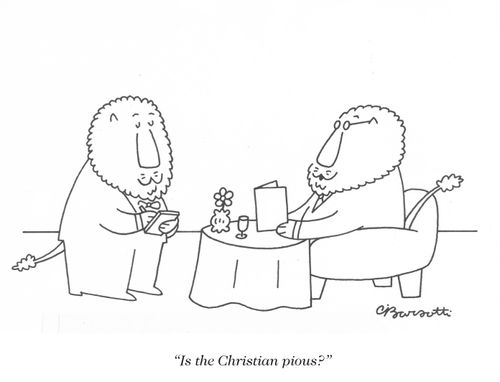 "Is the Christian pious?"