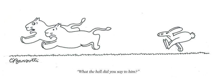 "What The Hell Did You Say To Him?"