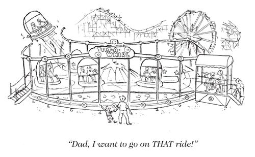 "Dad, I want to go on THAT ride!"