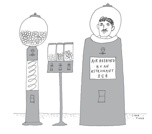 'Air Breathed By Astronaut: 25 cents