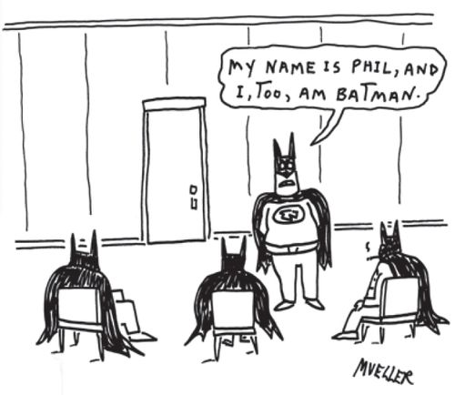 "My name is Phil, and I, too, am..."