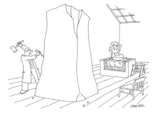 Sculptor Gets Nude Model In Very Early In The Process