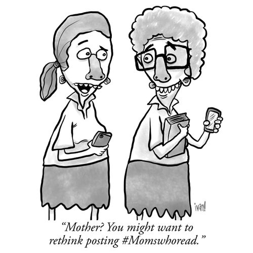 "Mother? You might want to rethink posting #Mumswhoread."