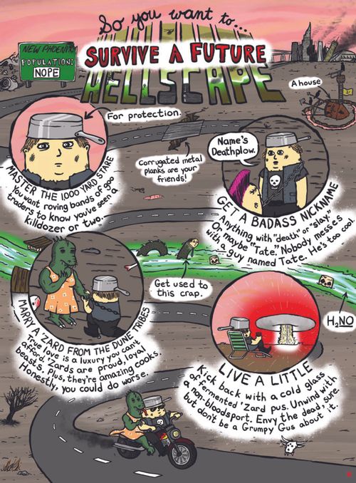 So you want to survive a future hellscape?