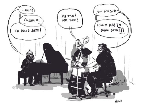 Look! I'm doing it! I'm doing Jazz!
