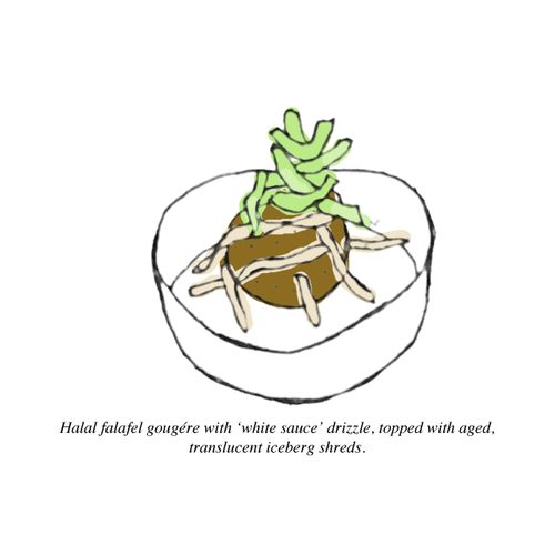 Deconstructed Street Foods - Falafel