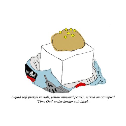 Deconstructed Street Foods - Pretzel