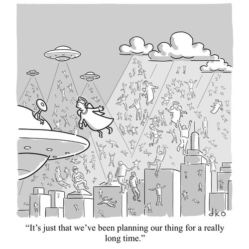 "It's just that we've been planning our thing for a really long time."