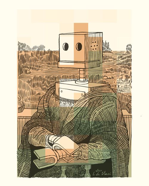 Bot Art: After da Vinci